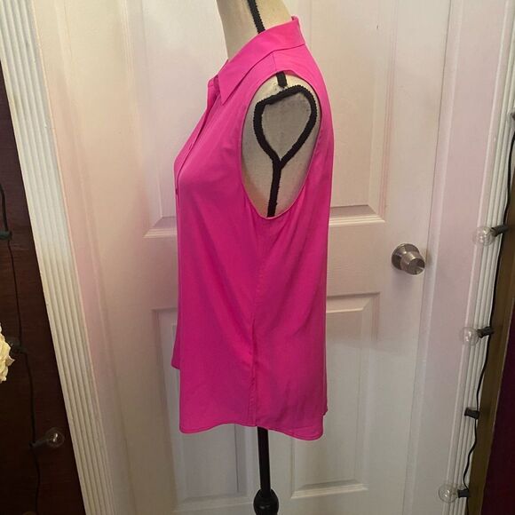 Equipment 100% silk sleeveless blouse, S - Picture 4 of 7